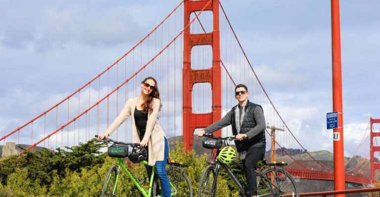 San Francisco: Bike Rental From Golden Gate Bridge With Map