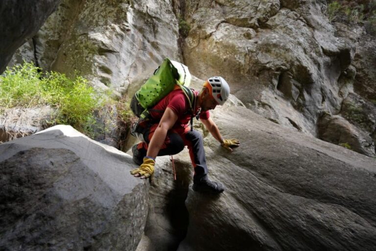 Santa Cruz De Tenerife: Vilaflor Canyoning Tour