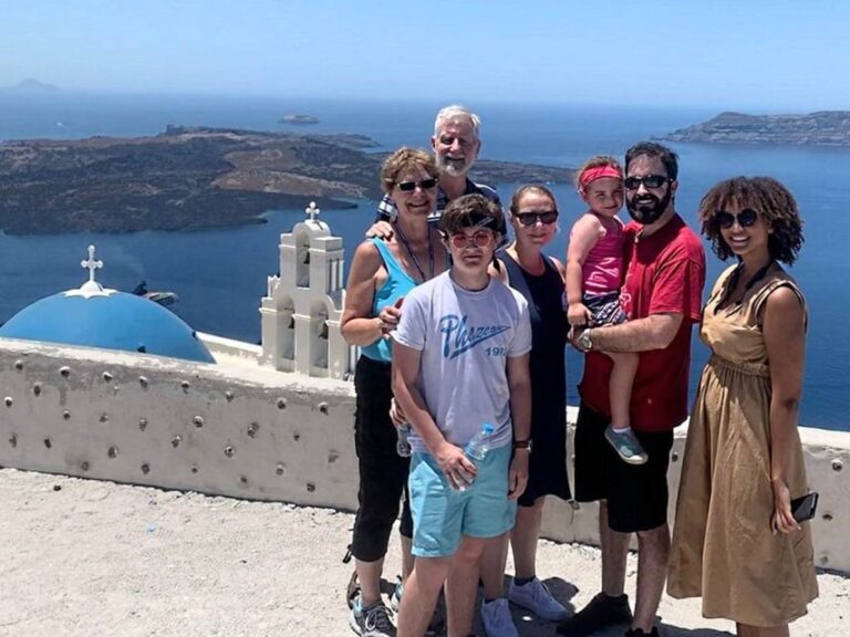 Santorini Panoramic Firostefani & Oia Blue Dome Private Tour