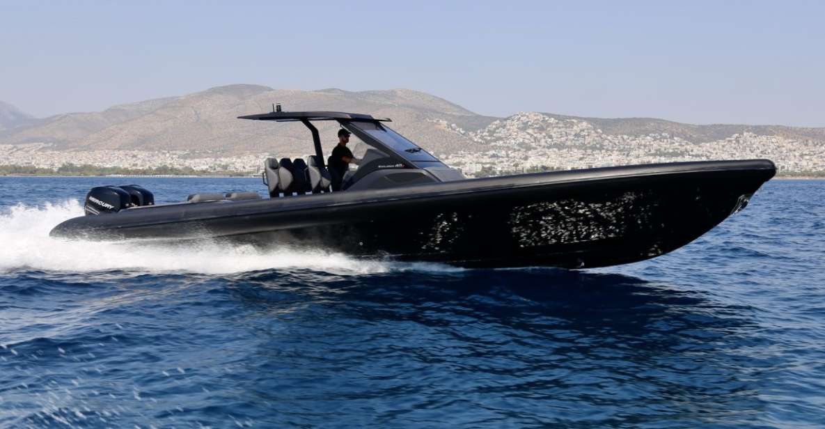 1 santorini private caldera cruise with new luxury speedboat Santorini: Private Caldera Cruise With New Luxury Speedboat