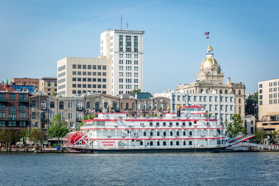 1 savannah riverboat narrated harbor sightseeing cruise Savannah: Riverboat Narrated Harbor Sightseeing Cruise