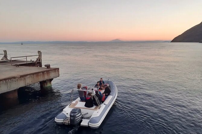 Sciara Del Fuoco From the Sea, Night Tour SMALL GROUP