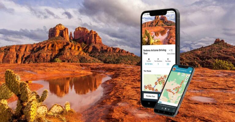 Sedona: Self-Guided Driving Tour With GPS Audio Guide App