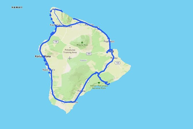 Self-Guided Audio Driving Tour in Big Island