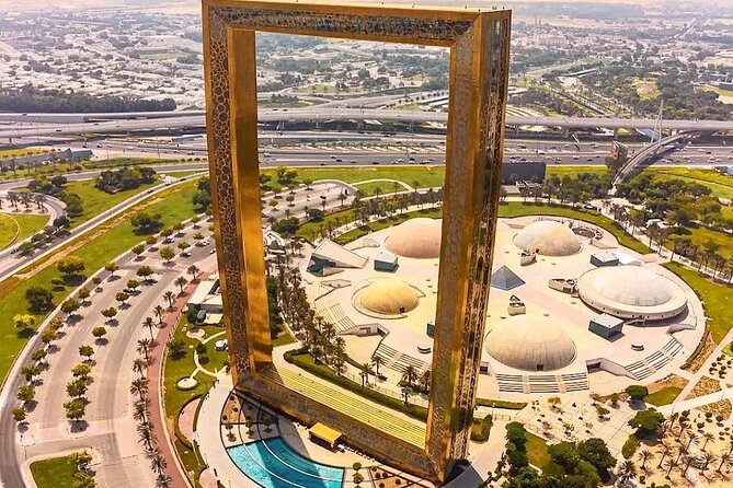 Self Guided Tour to Dubai Garden Glow & Dubai Frame With Transfer