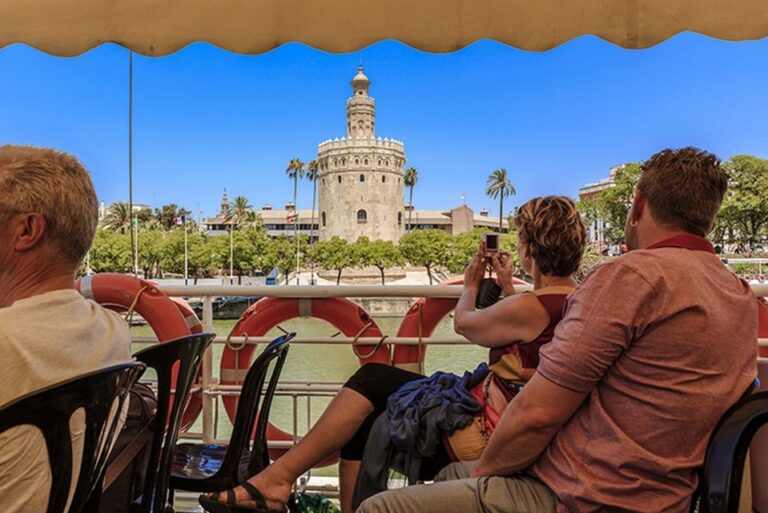 Seville: Cathedral & Alcázar Guided Tour With River Cruise