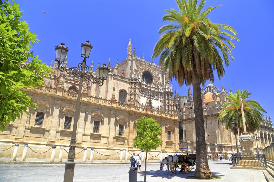 1 seville cathedral giralda alcazar entry with guided tour Seville: Cathedral, Giralda & Alcazar Entry With Guided Tour