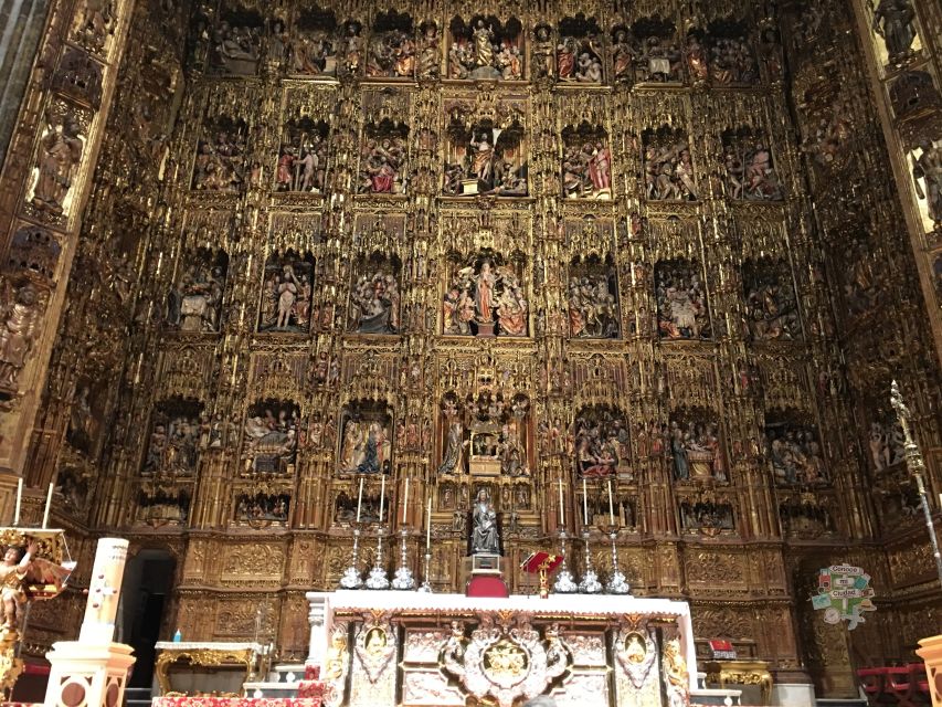 1 seville cathedral giralda and royal alcazar guided tour Seville: Cathedral, Giralda, and Royal Alcázar Guided Tour