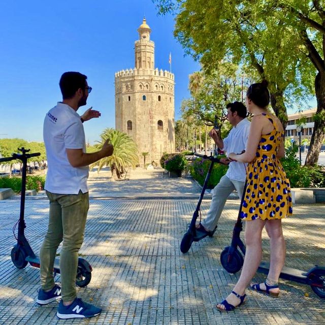 Seville: Electric Scooter City Tour