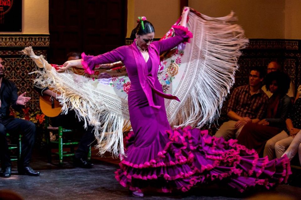 1 seville half day flamenco tapas night Seville: Half-Day Flamenco & Tapas Night