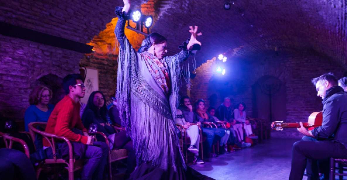 1 seville vip flamenco show with drink in an arabic vault Seville: VIP Flamenco Show With Drink in an Arabic Vault