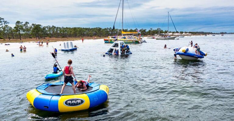 Shell Island: Water Park and Dolphin Watching Boat Trip