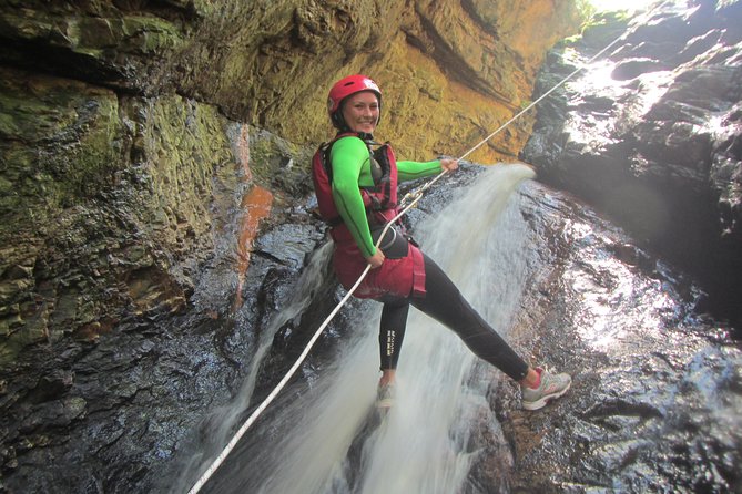 Short Canyoning Trip in The Crags
