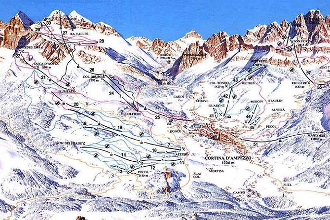 1 ski tour from cortina dampezzo tofana Ski Tour From Cortina Dampezzo: Tofana