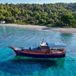 1 skiathos traditional boat cruise with swim stops lunch Skiathos: Traditional Boat Cruise With Swim Stops & Lunch