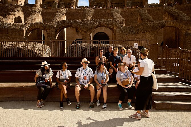 Small Group Colosseum: VIP Arena Access and Ancient Rome Tour