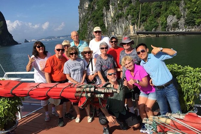 1 small group halong islands cave kayak seafood lunch expressway transfer Small Group Halong Islands, Cave, Kayak. Seafood Lunch. EXPRESSWAY Transfer