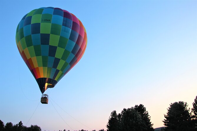Small Group Hot Air Balloon Flight to Sila With Breakfast