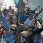 1 small group sailboat sunset tour in lisbon with a drink Small Group Sailboat Sunset Tour in Lisbon With a Drink