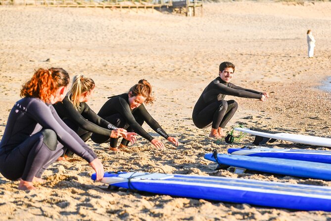 Small Group Surfing Experience With Transportation in Porto