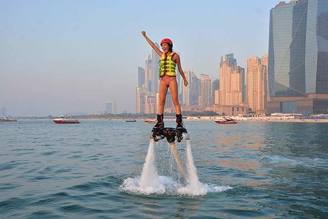 1 soar through the air with flyboarding in dubai marina Soar Through the Air With Flyboarding in Dubai Marina