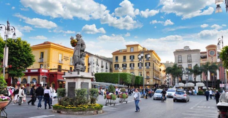 Sorrento Tour With Limoncello Tasting From Naples