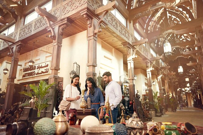 Souk Madinat Jumeirah Arabian Bazaar Tour With Abra Boat Ride