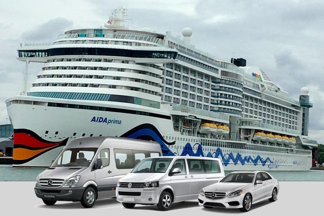 Southampton Cruise Terminals to East London Private Port Transfer