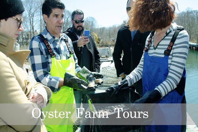 Southold Bay Oyster Farm Tour