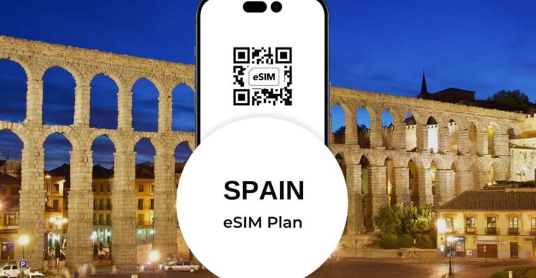 Spain Travel Esim Plan With Super Fast Mobile Data