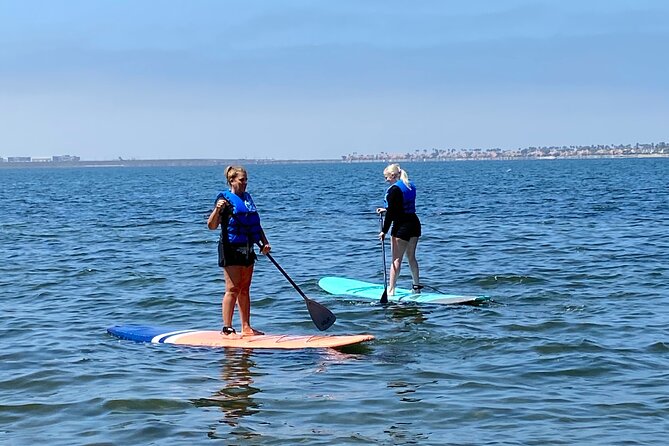 Stand up Paddle Board Lesson on The San Diego Bay