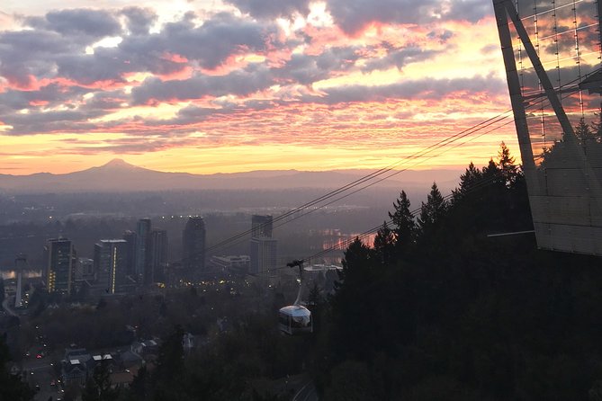 Sunrise, Doughnuts and Coffee on the Aerial Tram