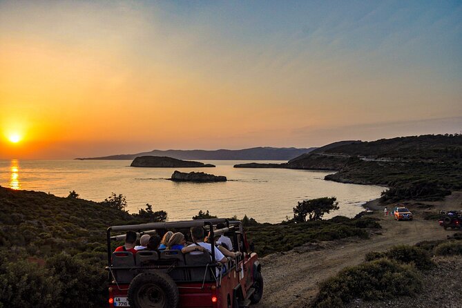 Sunset and Beach Party, Swim With Barbeque Dinner (4×4 Jeep) From Marmaris