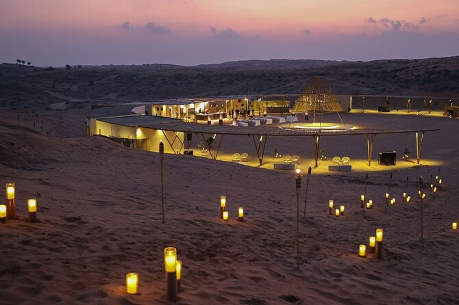 Sunset and Dinner Luxury Desert Experience With Transfers