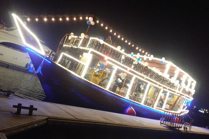 Sunset Deira Dhow Cruise With Buffet Dinner and Entertainment