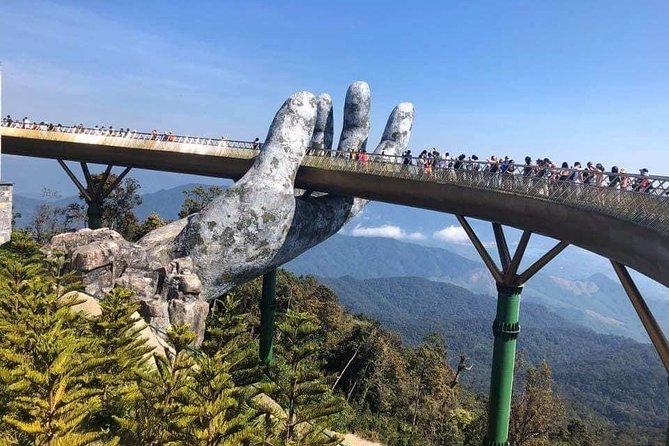 Sunset Golden Bridge Ba Na Hill Private Tour