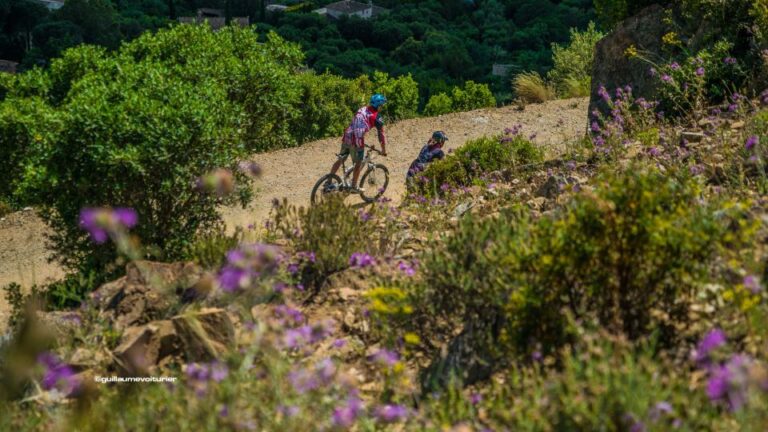 Sunset Mountain Electric Bike Gulf of Saint-Tropez