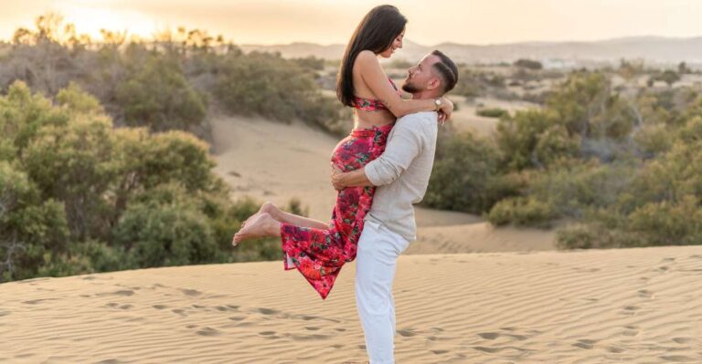 Sunset Photography at Dunas Maspalomas