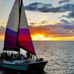 1 sunset sail on a small charming hawaiian catamaran maalaea harbor Sunset Sail on a Small Charming Hawaiian Catamaran Maalaea Harbor