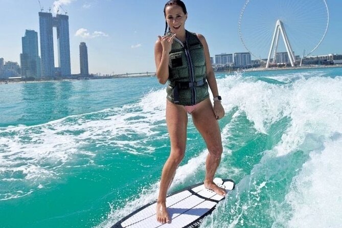 Surfing the Arabian Waves in Dubai With Transfer