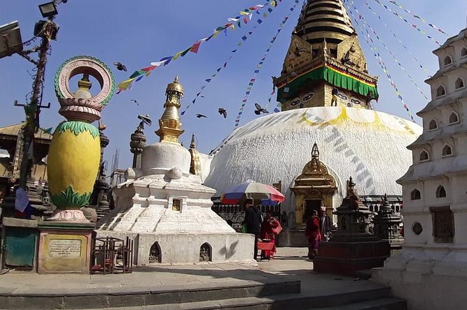 Swayambhunath Buddhist Stupa Hiking From Thamel, Kathmandu