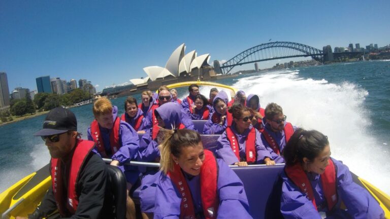 Sydney Harbour: 45-Minute Extreme Adrenaline Rush Ride