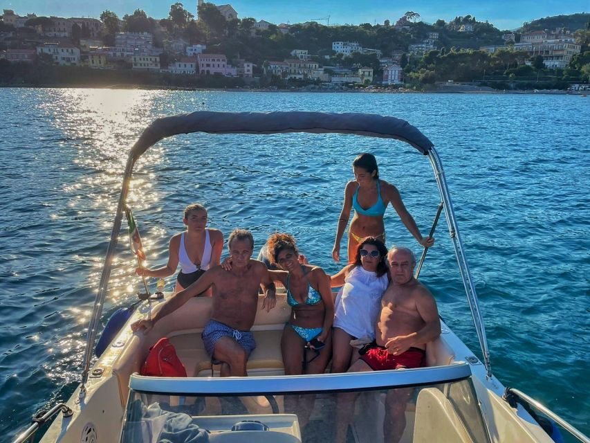Taggia: Sanremo Sightseeing Speedboat Tour With Swim Stops
