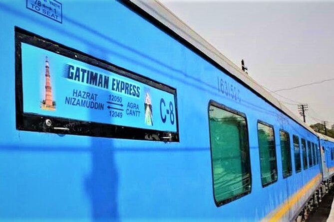 Taj Mahal Tour by Gatimaan Train From Delhi All Included