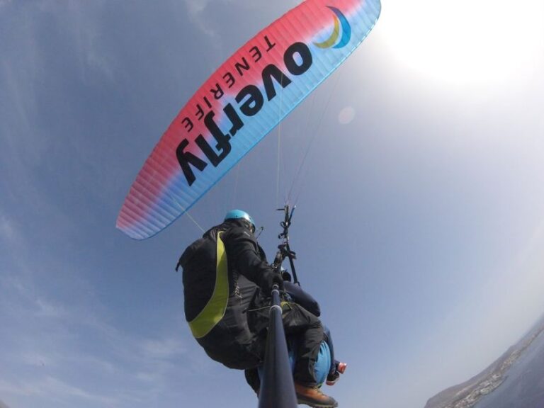 Tenerife: Acrobatic Paragliding Tandem Flight