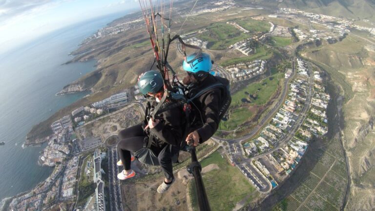 Tenerife: Guided Beginner Paragliding With Pickup & Drop-Off