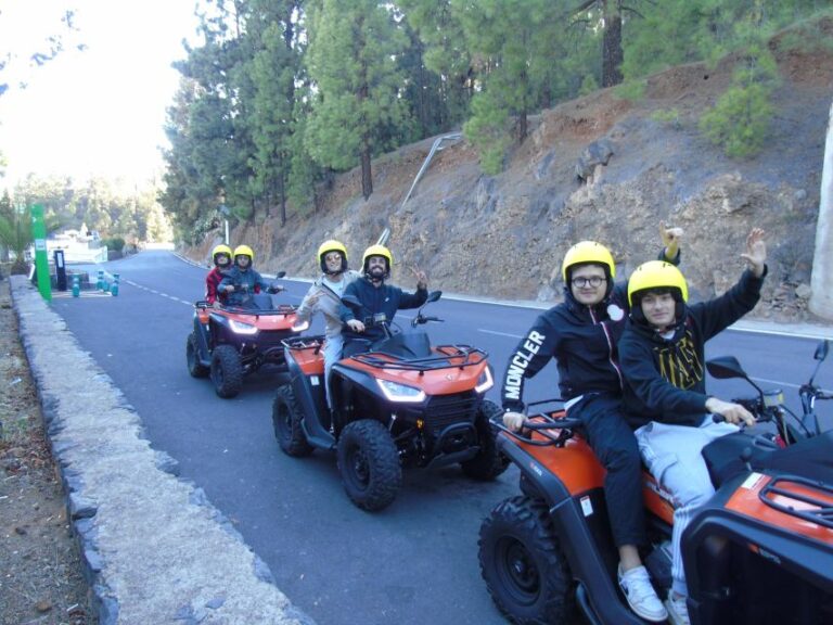 Tenerife: Quad Tour Guided Visit to Teide