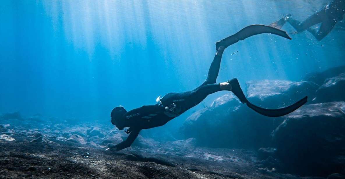 1 tenerife snorkeling underwater with freediving instructor Tenerife : Snorkeling Underwater With Freediving Instructor