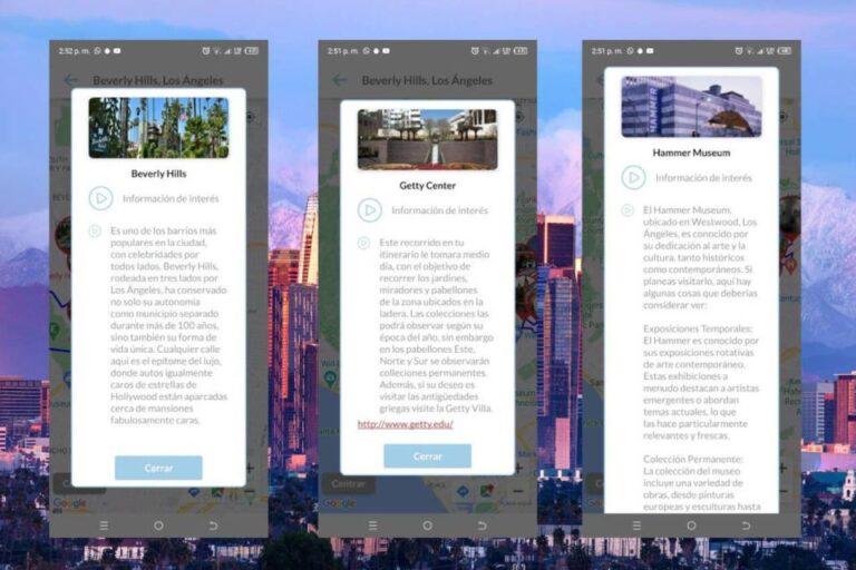 The Los Angeles Self-Guided Tour App – Multilingual Audioguide