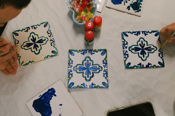 1 tile painting workshop in downtown porto Tile Painting Workshop in Downtown Porto